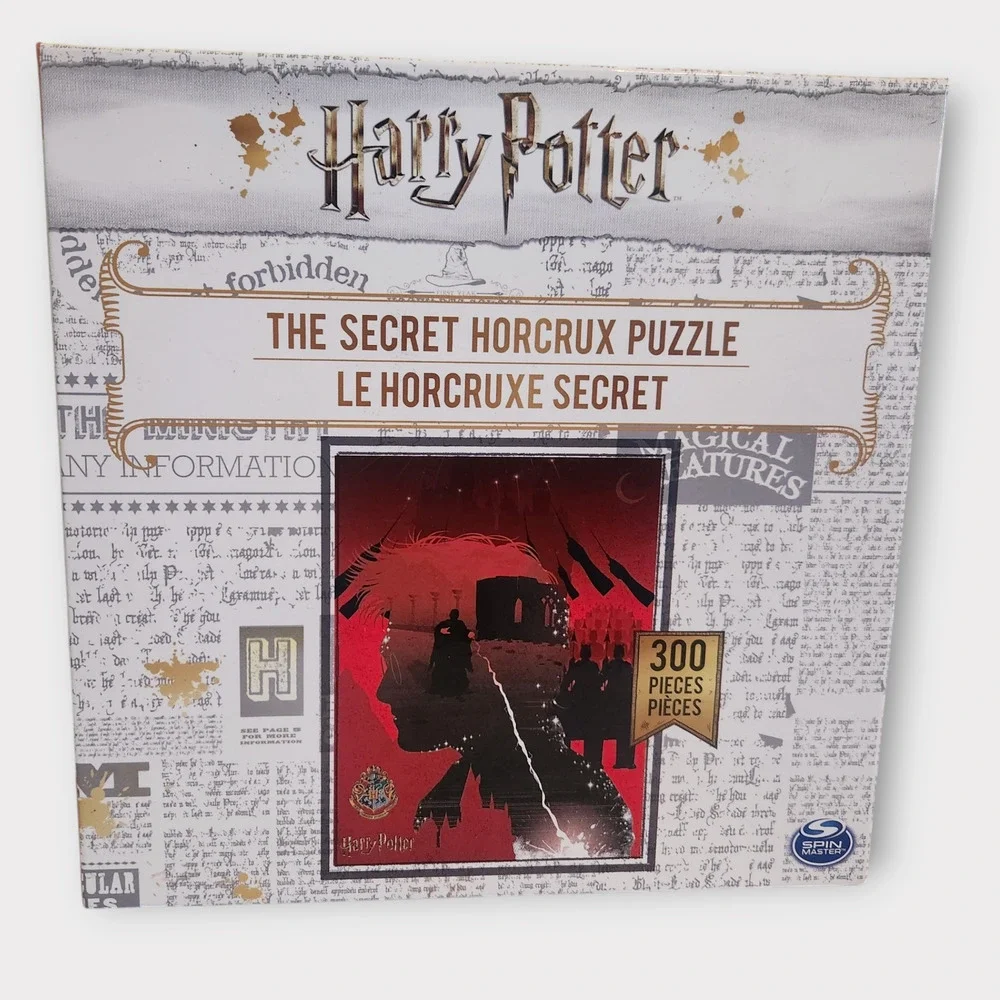 Harry Potter Gift Set 300 Piece Puzzle Secret Horcrux Accessory Stickers Pack